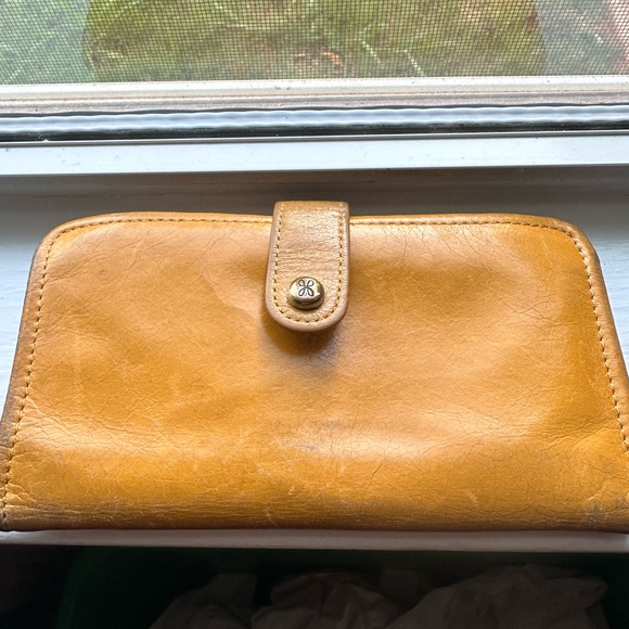 HOBO Yellow Leather Wallet - Picture 2 of 7